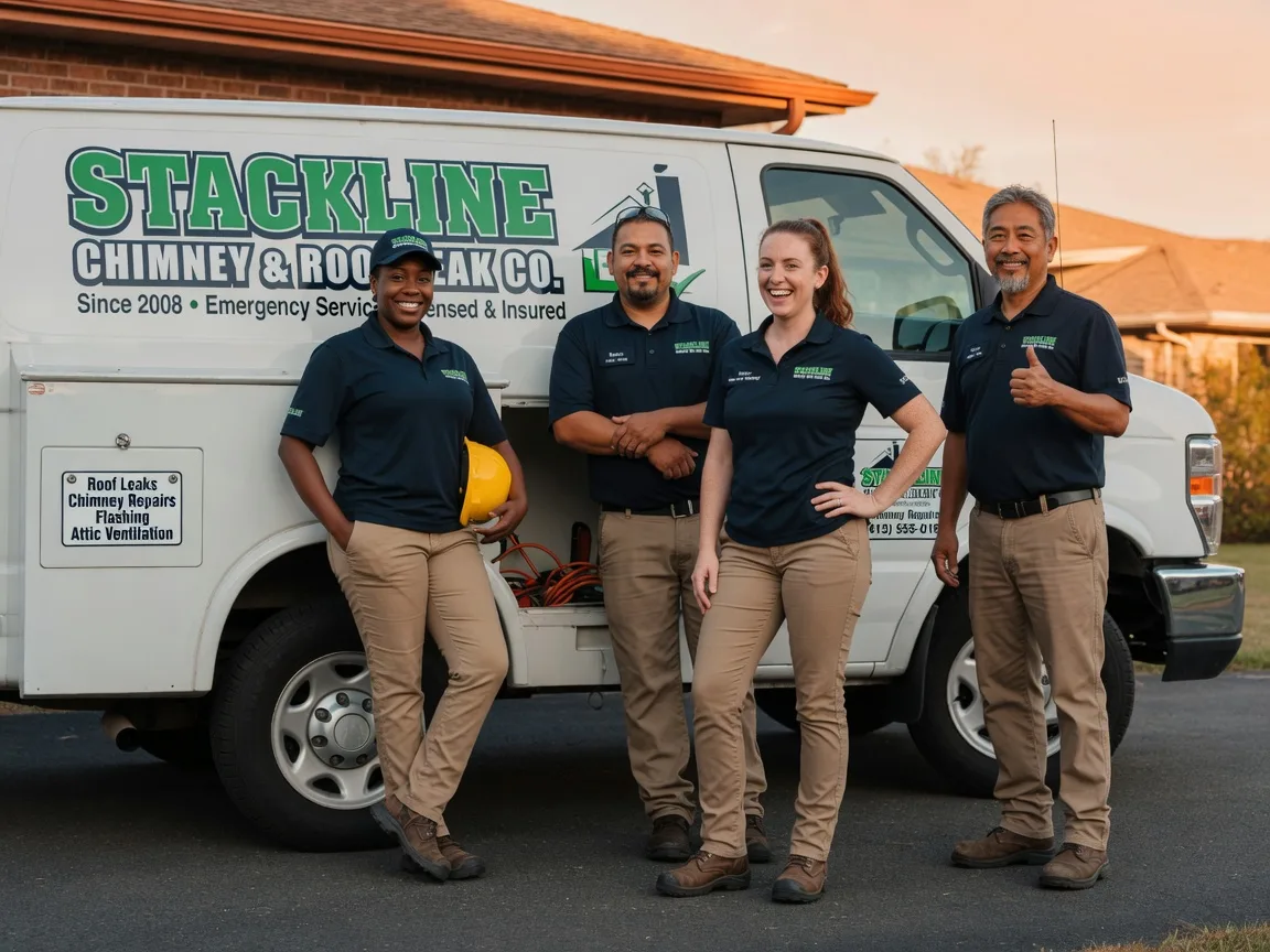Chimney flashing repair company in Bingen, WA